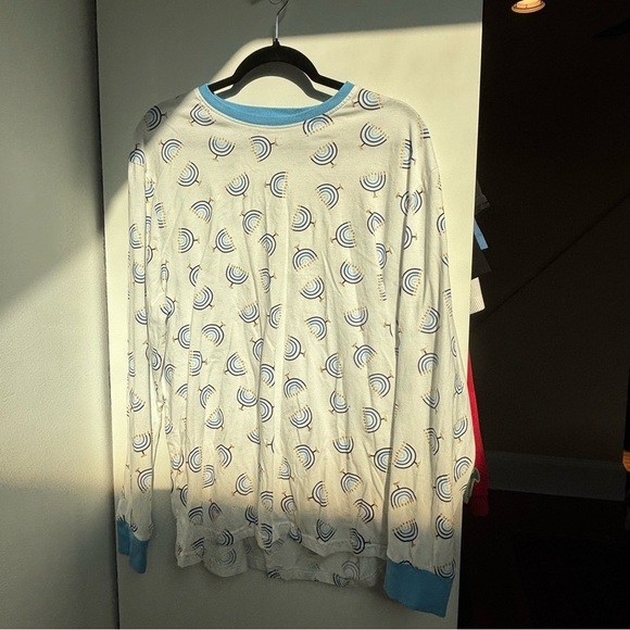 Men’s Pajamas with Blue and White menorahs - Picture 7 of 10